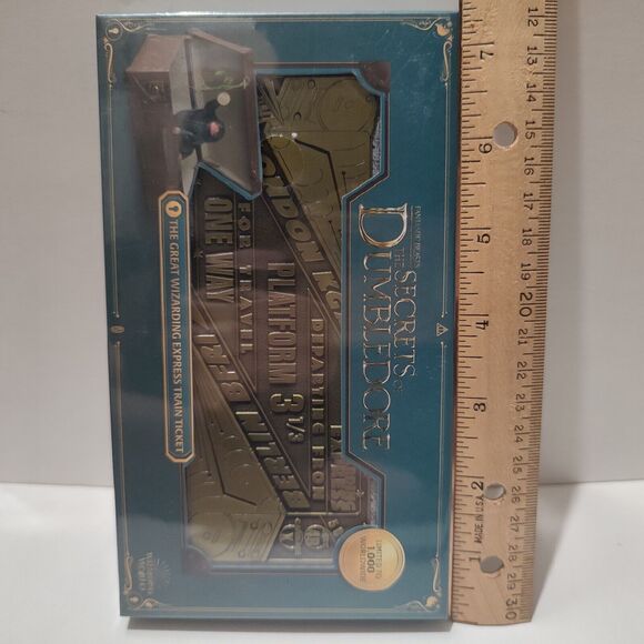 Fantastic Beasts The Secrets Of Dumbledore Great Wizarding Express Ticket - Picture 4 of 5
